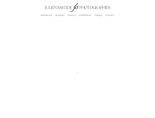 Tablet Screenshot of julienbastide.com